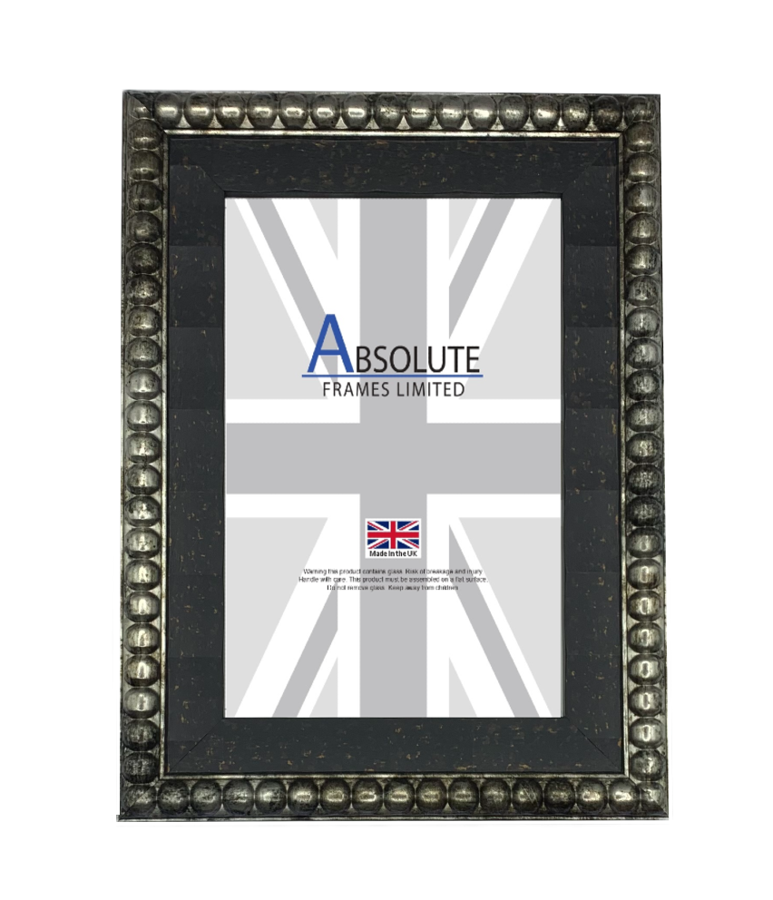 Chester Black - Silver Bead Edge